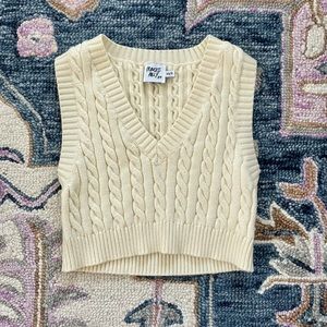 Princess Polly Cropped Sweater Vest